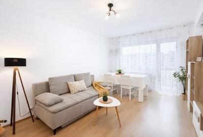 Apartament cu 2 camere decomandat, mobilat în Tractorul - 2