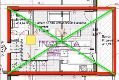 APARTAMENT DE VANZARE PE 2 NIVELURI - 13