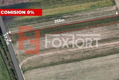 COMISION 0% Teren extravilan agricol, Utvin - 4343 mp - 2