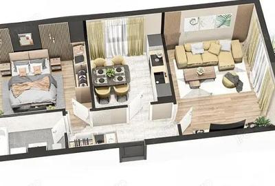 Apartament cu 2 camere, decomandat in Sanpetru Residence - 1