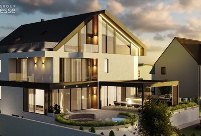 Pipera: Vila individuala cu un teren total de 1000 mp, constructie 2023! Pipera: Vila individuala cu un teren total de 1000 mp, constructie 2023! - 2