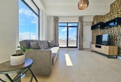 Penthouse cu 2 camere decomandat, mobilat în Mamaia-Sat - 3