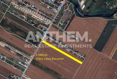 Teren Construcții intravilan de 5040 mp, în Vidra