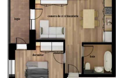 Apartament cu 7 camere semidecomandat în Orașul Vechi