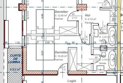 Apartament cu 3 camere, semidecomandat, 80 mp utili, zona Aradului Apartament cu 3 camere, semidecomandat, 80 mp utili, zona Aradului - 2