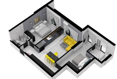 3 camere Nou zona soseaua Magurele sector 5  finalizare 2026 - 21