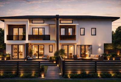 Duplex cu 5 camere cu Canalizare în 1 Decembrie 1918