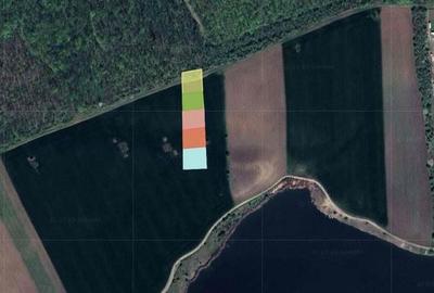 Lot 1000 mp in umbra padurii cu view la lacul academiei din Caciulati - 1