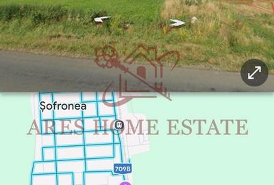 Teren de 5014 mp, în Șofronea