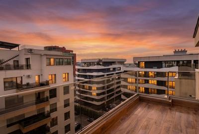 Penthouse cu 4 camere decomandat, mobilat în Pipera - 12