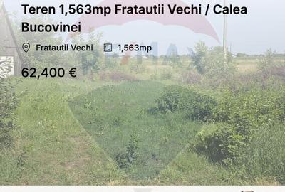 Teren 1,563mp Fratautii Vechi / Calea Bucovinei Teren 1,563mp Fratautii Vechi / Calea Bucovinei - 4