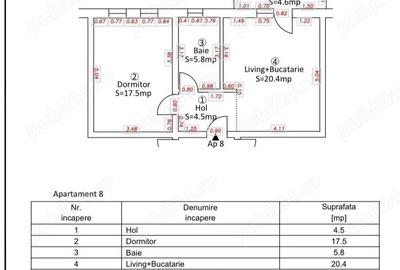 Apartament cu 2 camere decomandat în Girocului - 11