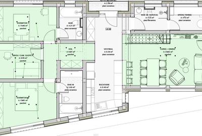 Casă individuală cu 4 camere cu Canalizare în Gilău - 2