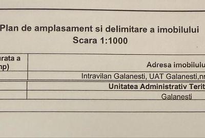 Casă cu 3 camere în Gălănești - 7