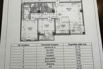 Apartament cu 2 camere în Central