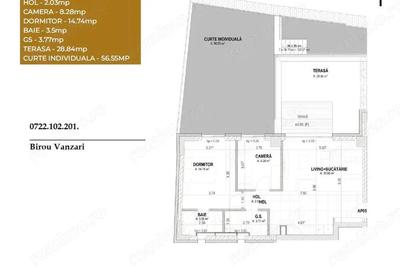 3 camere cu curte proprie -NOU - Colegiul Mihai Eminescu - 10