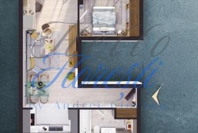 Apartament 1 camera, 51mp, ansamblu Elite City, Iris, parcare inclusa - 3