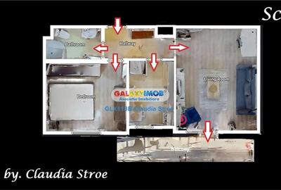 INCHIRIERE APARTAMENT 2 CAMERE PACI METROU - 6