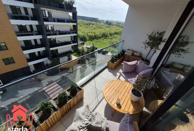 Apartament cu 2 camere, mobilat în Băneasa - 5