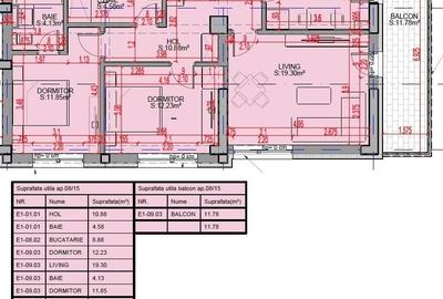 Apartament cu 3 camere decomandat în Theodor Pallady