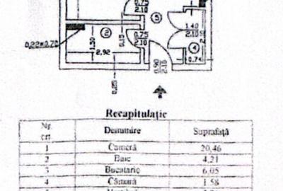 Garsonieră decomandată, mobilată în Costin Georgian - 5