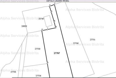 Teren de 1000 mp, în Colibița - 1