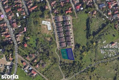 Teren de 1100 mp, în Plopi