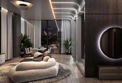 Apartament cu 2 camere semidecomandat în Tei