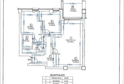 Apartament cu 3 camere decomandat, mobilat în Pipera - 15