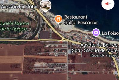 Teren la MARE, litoral, Steaua de Mare, Agigea, 400mp, PUZ, oportunitate, 29500E - 1