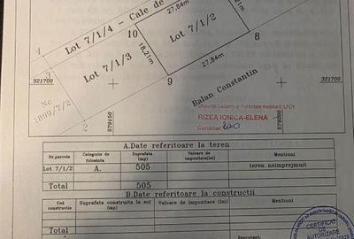 Teren de 505 mp, în Exterior Vest - 4