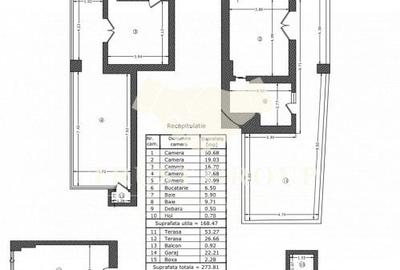 Penthouse Gradina Icoanei | Loc de parcare | Boxa | Terase 80mp - 15