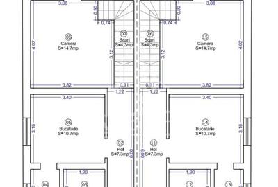 Duplex complet decomandat, cu 4 camere si 2 bai, langa Bucovat Duplex complet decomandat, cu 4 camere si 2 bai, langa Bucovat - 12