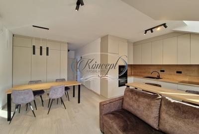 Apartament cu 2 camere semidecomandat, mobilat în Gilău