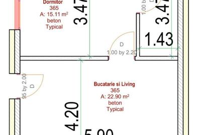 Casă cu 2 camere în Prejmer - 8