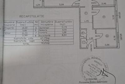 Apartament cu 3 camere decomandat în Alexandru cel Bun - 7