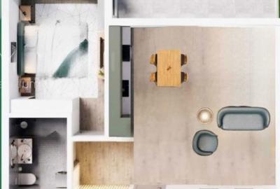 Apartament cu 2 camere decomandat în Central - 4