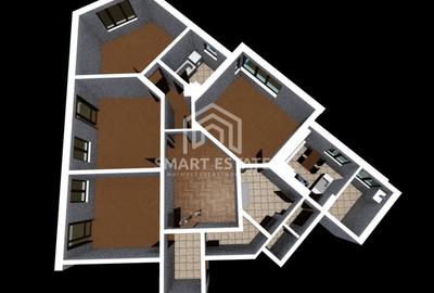 Apartament cu 5 camere decomandat în Ultracentral