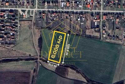 Teren de 8.000mp la marginea satului | Sag - 1