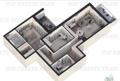 Apartament 3 camere bloc modern Rahova - 3