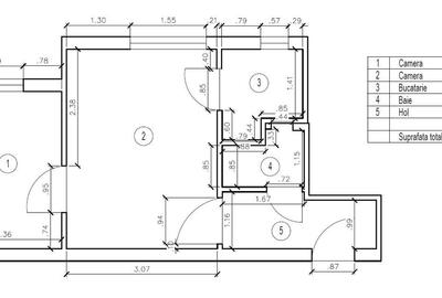 Apartament cu 2 camere în Gheorgheni - 1