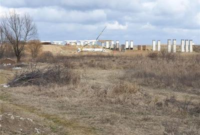 Teren intravilan | Manolache | 1100 mp | 2 loturi | UTR M2 | imprejmuit - 1