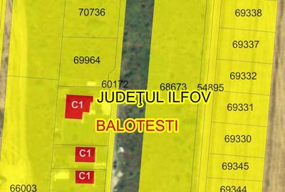 Balotesti Lacului 740mp 27900euro - 3