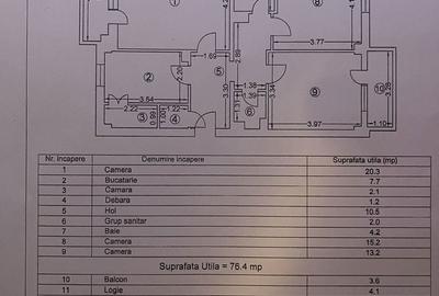Apartament cu 3 camere decomandat în Ultracentral - 10