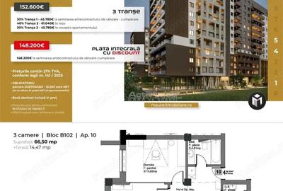 Garsonieră decomandată în Avantgarden - 12