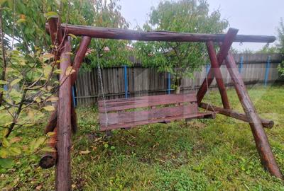 Teren Intravilan Harman cu utilitati , ingradit si casauta de lemn pe teren - 2