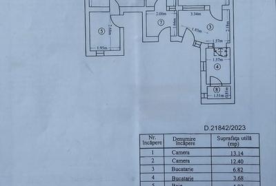 Casă individuală cu 2 camere cu Canalizare în Rahova - 11