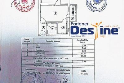 Apartament cu 2 camere nedecomandat, mobilat în Central - 8