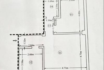 Apartament cu 3 camere decomandat în Tomești - 1