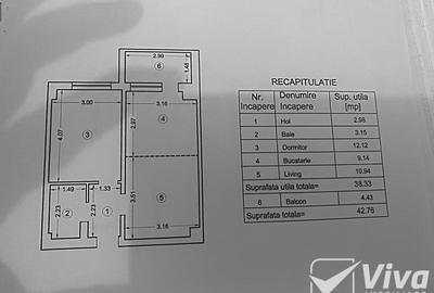 LIDL Bucium – Bloc nou, ap 2 camere, 43 mp + loc de parcare - 7